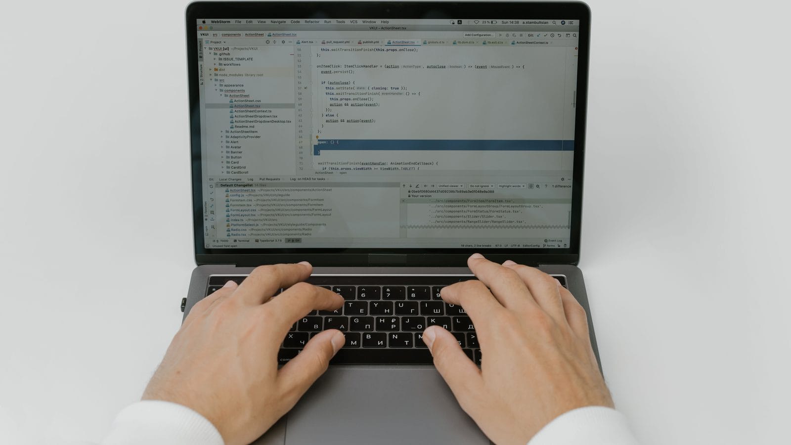 Lista de comprobación para preparar una versión de software